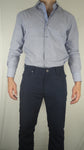 CADO Long Sleeve Woven (Steel Blue)
