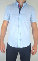 MIZUMI Short Sleeve Woven (chambray) in Three Colors