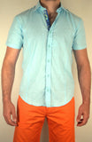 MIZUMI Short Sleeve Woven (speck)