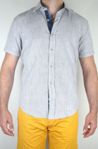 MIZUMI Short Sleeve Woven (chambray) in Three Colors