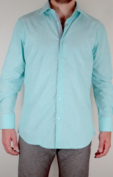 CADO Long Sleeve Woven (Teal)