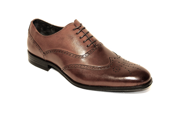 Stockwell Wingtip Oxford by Stacy Adams (Cognac)