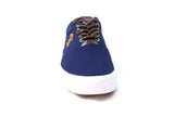 Low Top Canvas Sneakers (Navy)