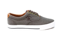 Low Top Herringbone Sneakers (Brown)