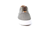 Low Top Herringbone Sneakers (Brown)