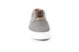 Low Top Herringbone Sneakers (Brown)