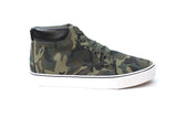 Mid Cut Camouflage Sneakers (Green)