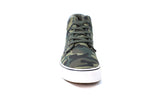 Mid Cut Camouflage Sneakers (Green)