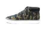 Mid Cut Camouflage Sneakers (Green)