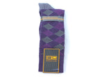 Purple Plaid Socks
