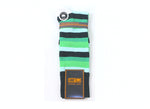 Green Striped Socks