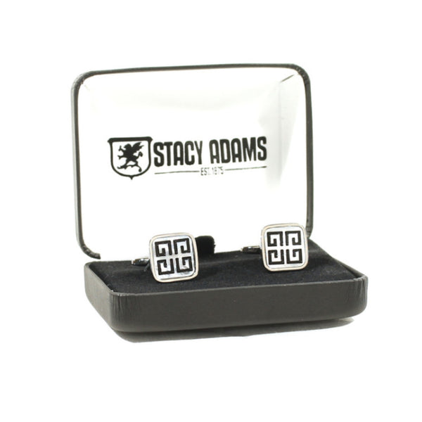 Mother of Pearl (Laser Etched) Cuff Link