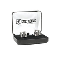 Gun Metal Two Tone Cuff Link