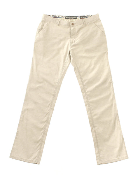 ENZO Jean-Cut Pant (Sand)